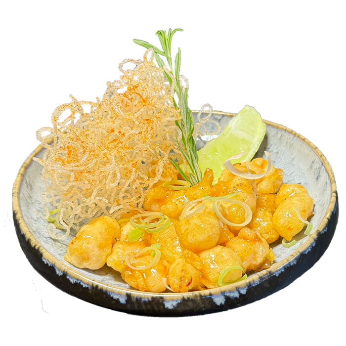 Попкорн из креветки