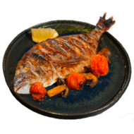 Дорадо с овощами