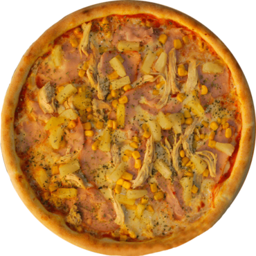 Пицца с кукурузой