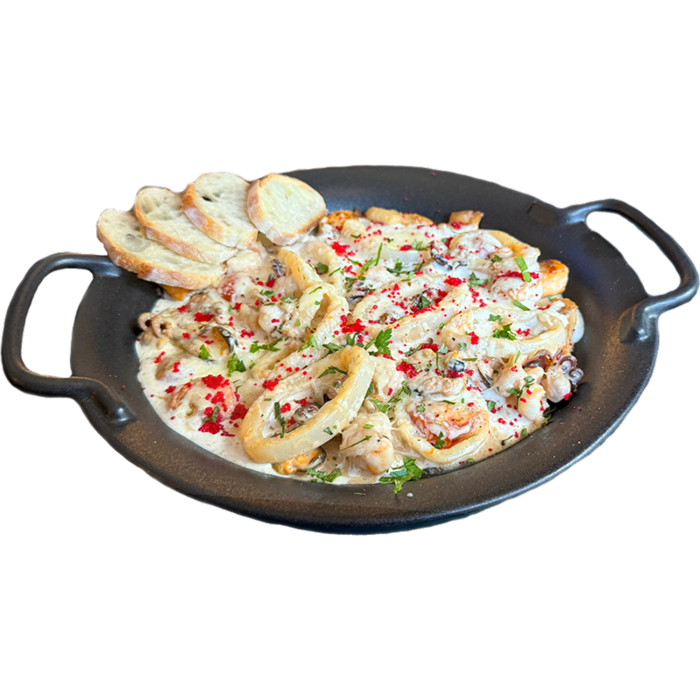 Соте из морепродуктов